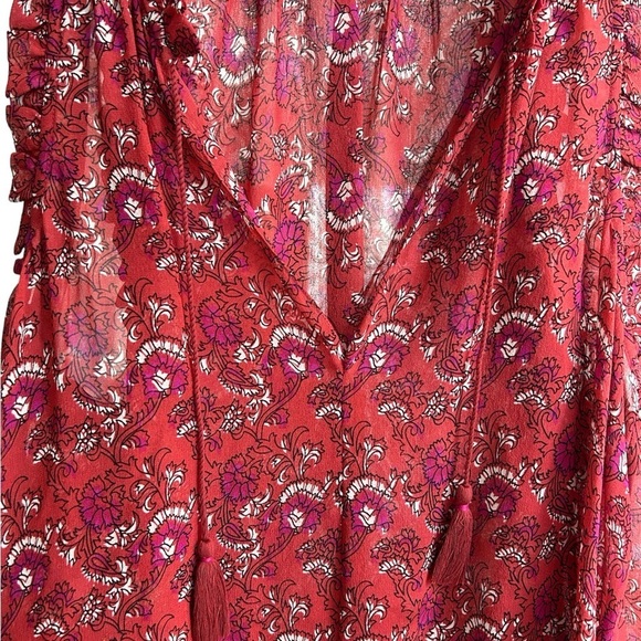 Ulla Johnson 100% Cecile Silk Blouse Size 2 - Picture 7 of 10